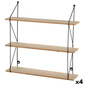 Shelves Max Home Iron MDF Wood 50 X 49 X 12 CM (4 Units)