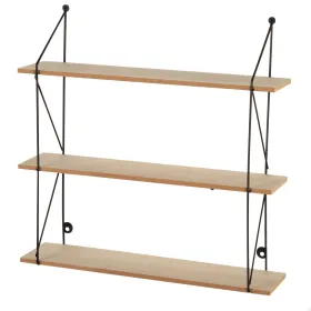 Shelves Max Home Iron MDF Wood 50 X 49 X 12 CM (4 Units)