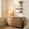 Shelves Max Home Iron MDF Wood 50 X 49 X 12 CM (4 Units)