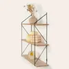 Shelves Max Home Iron MDF Wood 50 X 49 X 12 CM (4 Units)