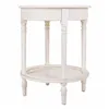 Corner table Alexandra House Living White 50 x 60 x 50 cm