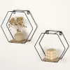 Shelves Max Home Iron MDF Wood 30 X 27 X 10 CM (6 Units)