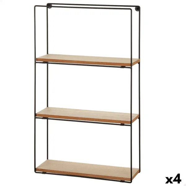 Полка Max Home Железо Деревянный MDF 30 x 50 x 10 cm (4 штук)