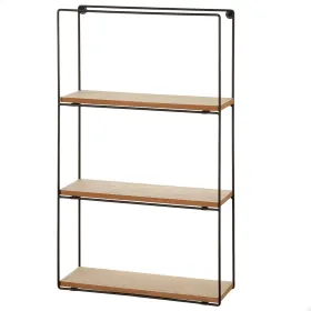 Shelves Max Home Iron MDF Wood 30 x 50 x 10 cm (4 Units)