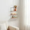 Полка Max Home Железо Деревянный MDF 30 x 50 x 10 cm (4 штук)