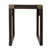 Side table Alexandra House Living Grey Golden 40 x 43 x 35 cm