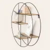 Lentyna Max Home Geležis Medžio MDF 50 x 50 x 10 cm (4 vnt.)