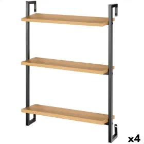 Shelves Max Home Iron MDF Wood 40 X 55 X 12 cm (4 Units)