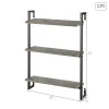 Полка Max Home Железо Деревянный MDF 40 X 55 X 12 cm (4 штук)