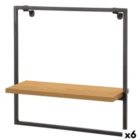 Shelve Max Home Iron MDF Wood 35 x 35 x 12 cm (6 Units)