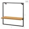 Planken Max Home Dzelzs Koks MDF 35 x 35 x 12 cm (6 gb.)