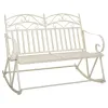 Sofa Alexandra House Living White 20 x 48 x 20 cm Rocking Chair