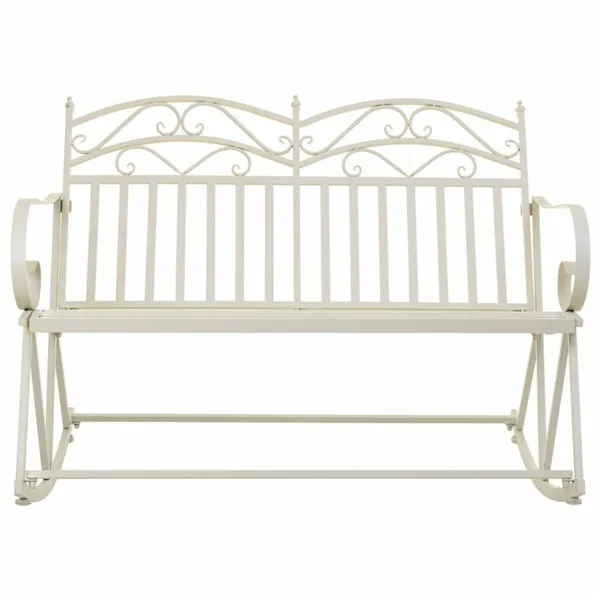 Sofa Alexandra House Living White 20 x 48 x 20 cm Rocking Chair