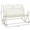 Sofa Alexandra House Living White 20 x 48 x 20 cm Rocking Chair