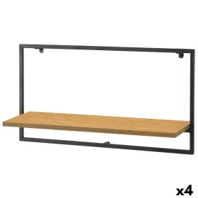 Shelve Max Home Iron MDF Wood 65 X 35 X 20 CM (4 Units)