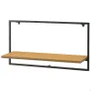 Полки Max Home Железо Деревянный MDF 65 X 35 X 20 CM (4 штук)