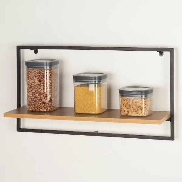 Полки Max Home Железо Деревянный MDF 65 X 35 X 20 CM (4 штук)