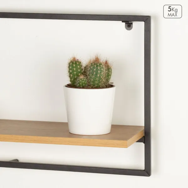 Полки Max Home Железо Деревянный MDF 65 X 35 X 20 CM (4 штук)