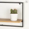 Полки Max Home Железо Деревянный MDF 65 X 35 X 20 CM (4 штук)