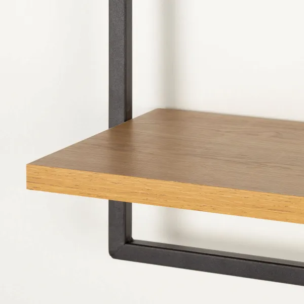 Полки Max Home Железо Деревянный MDF 65 X 35 X 20 CM (4 штук)