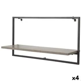 Shelve Max Home Iron MDF Wood 65 X 35 X 20 CM (4 Units)