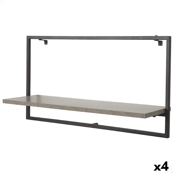 Lentynos Max Home Geležis Medžio MDF 65 X 35 X 20 CM (4 vnt.)