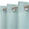 Curtain Alexandra House Living Rustik Turquoise 200 x 270 x 1 cm Translucent