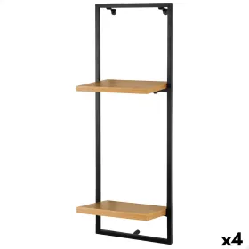 Lentyna Max Home Geležis Medžio MDF 25 X 75 X 20 CM (4 vnt.)