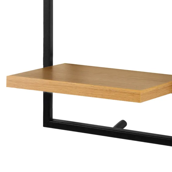 Полка Max Home Железо Деревянный MDF 25 X 75 X 20 CM (4 штук)