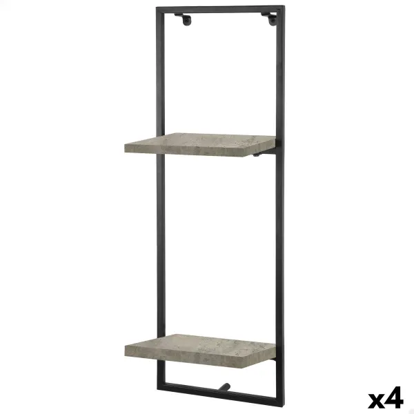 Полка Max Home Железо Деревянный MDF 25 X 75 X 20 CM (4 штук)