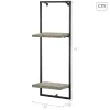 Полка Max Home Железо Деревянный MDF 25 X 75 X 20 CM (4 штук)