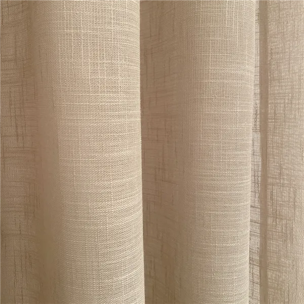 Curtain Alexandra House Living Rustik Linen 300 x 270 x 1 cm Translucent