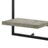 Полка Max Home Железо Деревянный MDF 25 X 75 X 20 CM (4 штук)