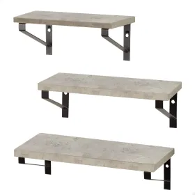 Shelves Max Home Iron MDF Wood 42 X 12 X 16 CM (4 Units)