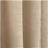 Curtain Alexandra House Living Rustik Natural Linen 200 x 270 x 1 cm Translucent