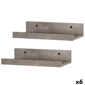 Shelves Max Home MDF Wood 25 X 5 X 10 CM (6 Units)