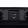 Izoxis 21446 double USB socket hidden in the countertop