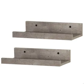 Shelves Max Home MDF Wood 25 X 5 X 10 CM (6 Units)