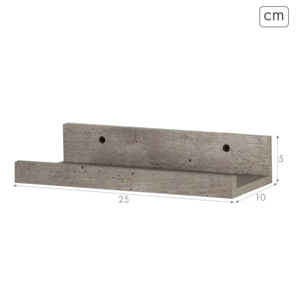 Planken Max Home Koks MDF 25 X 5 X 10 CM (6 gb.)