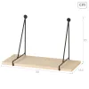 Shelve Max Home Iron MDF Wood 30 X 20 X 14,5 CM (6 Units)