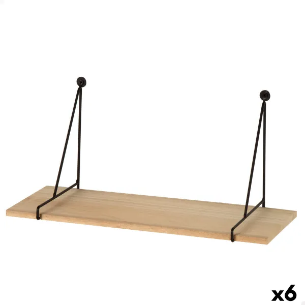 Hyllyt Max Home Rauta Puu MDF 40 X 20 X 14,5 CM (6 osaa)