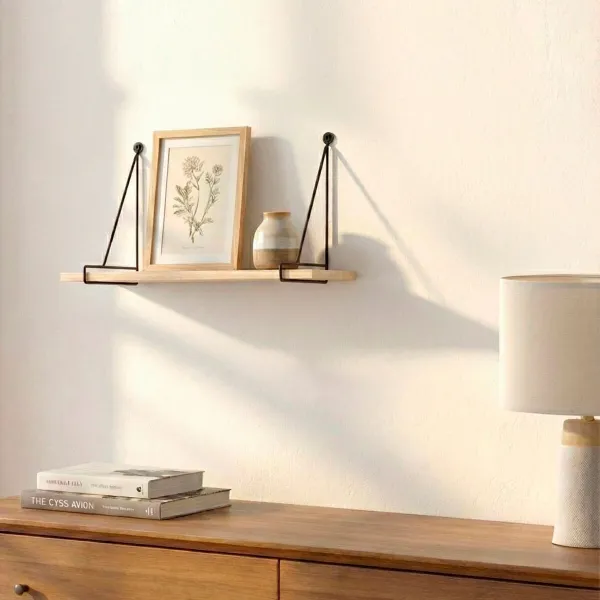 Hyllyt Max Home Rauta Puu MDF 40 X 20 X 14,5 CM (6 osaa)
