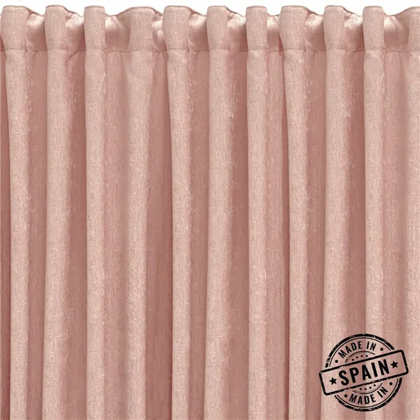 Curtain Alexandra House Living Arce Coral 200 x 270 x 1 cm