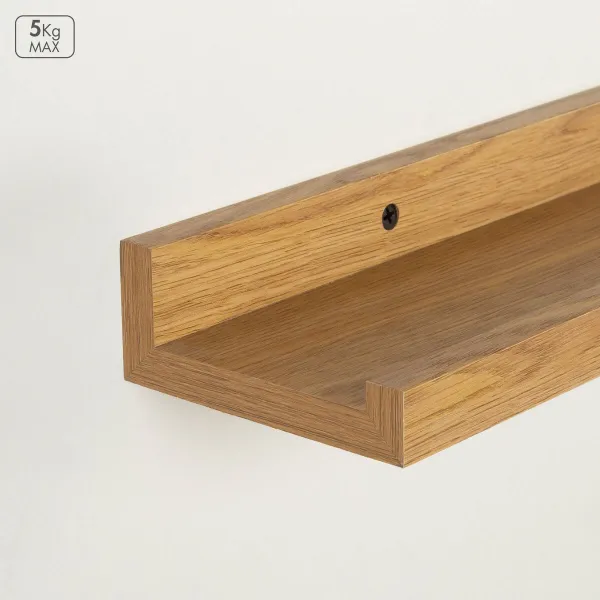Shelve Max Home MDF Wood 80 X 4 X 10 CM (6 Units)