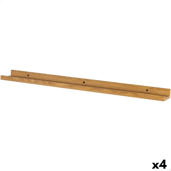 Lentynos Max Home Medžio MDF 120 X 4 X 10 CM (4 vnt.)