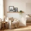 Hyllyt Max Home Puu MDF 120 X 4 X 10 CM (4 osaa)