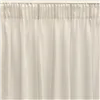 Curtain Alexandra House Living Rebeca Beige 400 x 270 x 1 cm Translucent