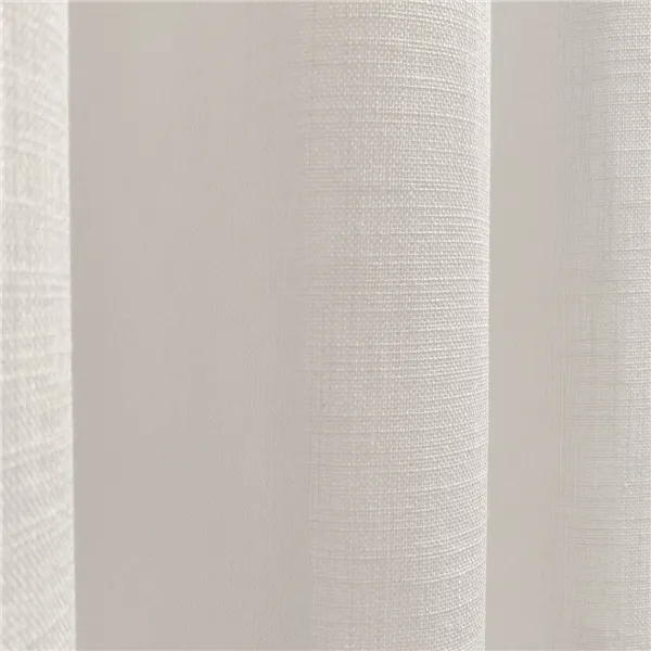 Curtain Alexandra House Living Jade Natural 140 x 270 x 1 cm Translucent