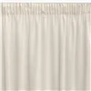 Curtain Alexandra House Living Jade Natural 200 x 270 x 1 cm Translucent