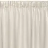 Curtain Alexandra House Living Jade Natural 200 x 270 x 1 cm Translucent